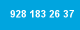 928 183 26 37
